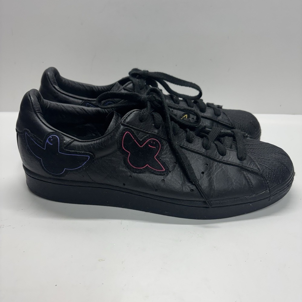 Adidas Mark Gonzales x Superstar ADV Black Shmoo Sneakers Mens Size 10 Shell Toe